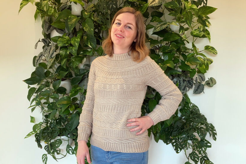 Strukturstrik - Ditte Sweater